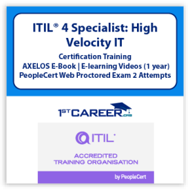 ITIL®4 Specialist: High Velocity IT eLearning