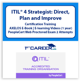 ITIL®4 Strategist: Direct Plan and Improve eLearning