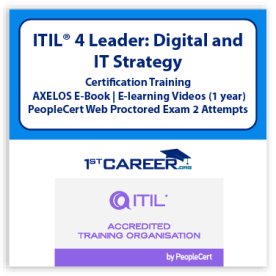 ITIL®4 Leader: Digital and IT Strategy eLearning