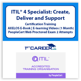 ITIL®4 Specialist: Create Deliver and Support