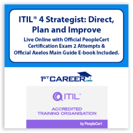ITIL®4 Strategist: Direct, Plan and Improve (DPI) Live Online