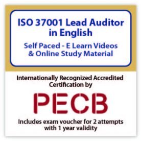 ISO 37001 Lead Auditor - e-Learning - English - 2 PECB Exam Attempts Included